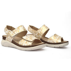 Baerchi Πέδιλο 39700-1221 Άσπρο-Χρυσό