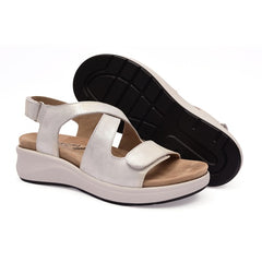 Baerchi Comfort Πέδιλο Marta 61653-2141 Ασημί