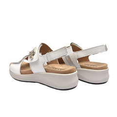 Baerchi Comfort Πέδιλο Marta 61654-1056 Λευκό