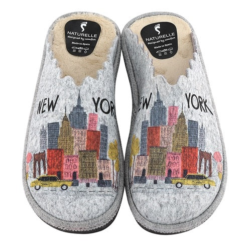 Naturelle Παντόφλα New York Γκρι