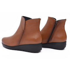 Baerchi Μποτάκι Veronica 55057-2003 Καφέ