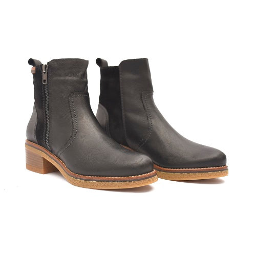 Baerchi Μποτάκι Zebra 60300-2000 Μαύρο