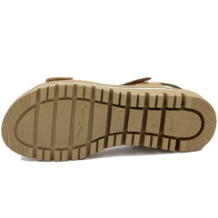 Piesanto Πέδιλο Garda 240774-768H Πορτοκαλί-Μπεζ