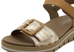 Piesanto Πέδιλο Garda 240774-768H Πορτοκαλί-Μπεζ