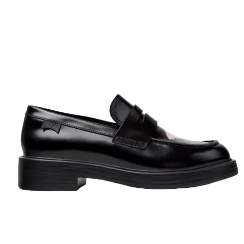 Camper Camper Comfort Loafer Twins K201790-007 Μαύρο