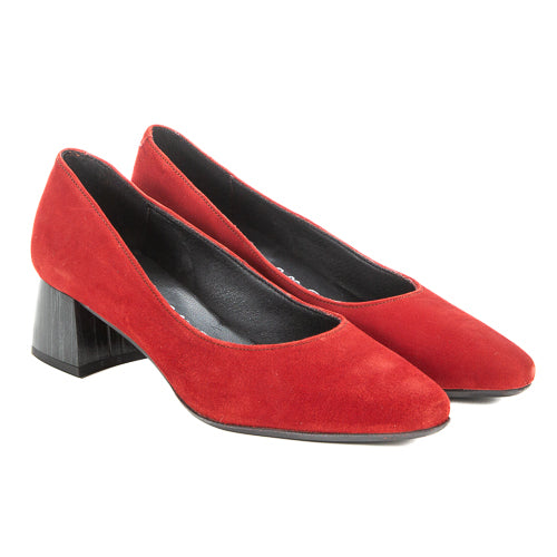 D chicas Γόβα 4850 Κόκκινη