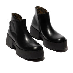 FLY London Μποτάκι Endo P145006000 Μαύρο