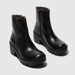 FLY London Μποτάκι Toor P501513001 Μαύρο