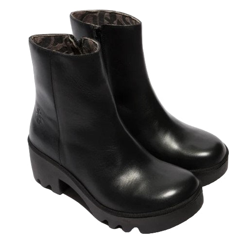 FLY London Μποτάκι Toor P501513001 Μαύρο