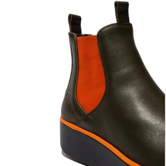 FLY London Μποτάκι Jery P501536001 Σκούρο Χακί