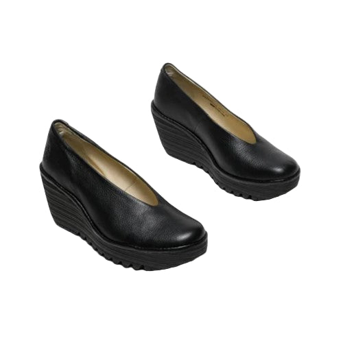 FLY London Πλατφόρμα Yaz P500025149 Μαύρη