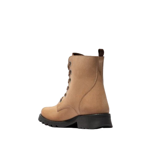 FLY London Μποτάκι Roog P145186000 Σκούρο Μπεζ