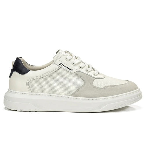 Fluchos Ανδρικό Παπούτσι Boston F1970 Άσπρο