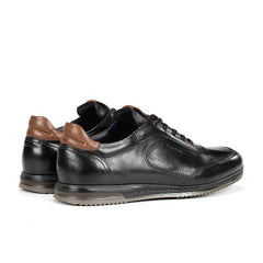 Fluchos Comfort Ανδρικό Παπούτσι Samir F2265 Μαύρο