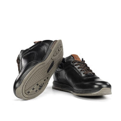 Fluchos Comfort Ανδρικό Παπούτσι Samir F2265 Μαύρο