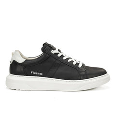 Fluchos Fluchos Comfort Ανδρικό Παπούτσι Boston F1967 Μαύρο