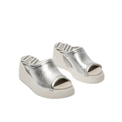 FLY London Ανοιχτό Πέδιλο Doli P145042007 Ασημί