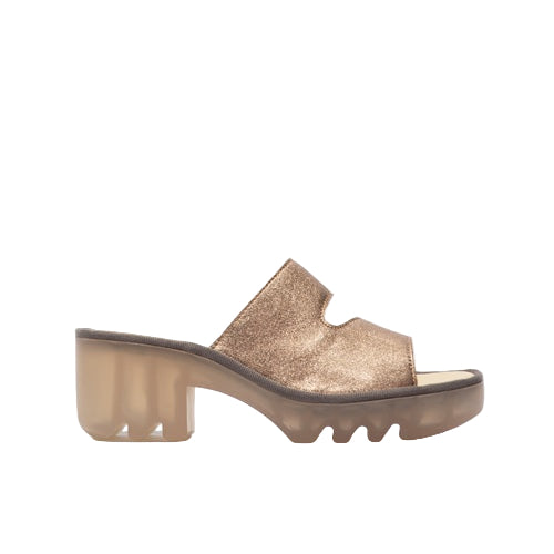 FLY London Ανοιχτό Πέδιλο Tech P501493011 Χρυσό