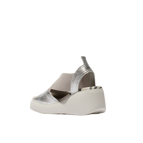 FLY London Πέδιλο Daif P145216003 Ασημί