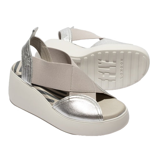 FLY London Πέδιλο Daif P145216003 Ασημί