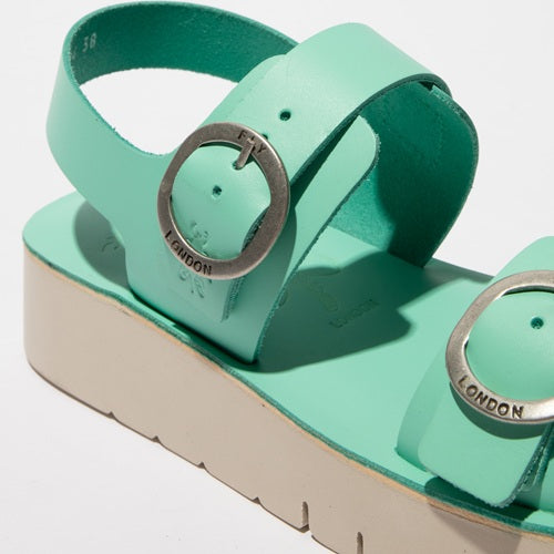 FLY London Πέδιλο Solb P145260004 Τυρκουάζ