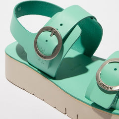 FLY London Πέδιλο Solb P145260004 Τυρκουάζ