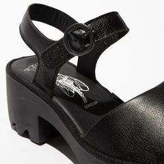 FLY London Πέδιλο Tull P501503000 Μαύρο