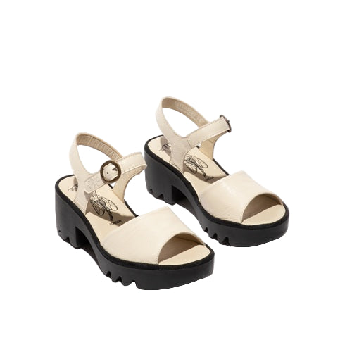 FLY London Πέδιλο Tull P501503001 Off White