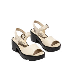 FLY London Πέδιλο Tull P501503001 Off White