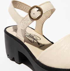 FLY London Πέδιλο Tull P501503001 Off White