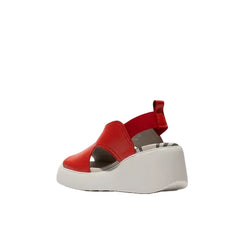 Fly London Comfort Πέδιλο Duji P145410002 Κόκκινο