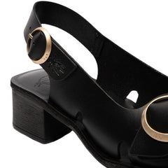 Fly London Comfort Πέδιλο Edov P145237000 Μαύρο