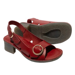 Fly London Comfort Πέδιλο Edov P145237007 Κόκκινο