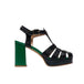 Fly London Comfort Πέδιλο Evit P145452000 Μπλε - Πράσινο