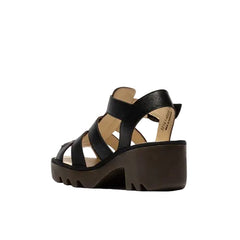 Fly London Comfort Πέδιλο Terf P501614000 Μαύρο