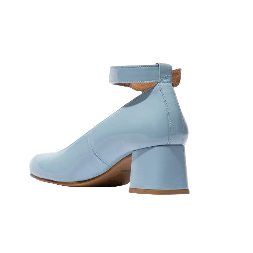 FLY London Γόβα Sazi P145082001 Γαλάζια Λουστρίνι