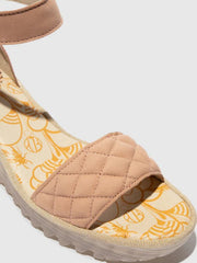 FLY London Πέδιλο Yaru P501471004 Nude-Ροζ