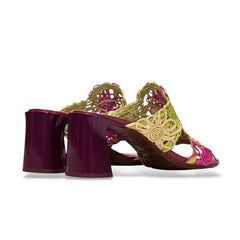 Hispanitas Hispanitas Comfort Ανοιχτό Πέδιλο Orquidea HV264801-C001 Πολύχρωμο Κίτρινο