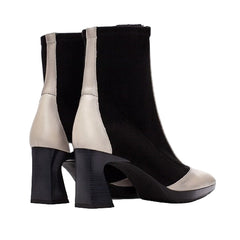 Hispanitas Comfort Μποτάκι Atlanta BHI254186 Μαύρο - Κρεμ