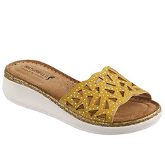 Naturelle Ανοιχτό Πέδιλο 2104 Μουσταρδί