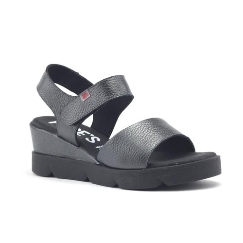 Pepe Menargues Πέδιλο Palma 11420 Μαύρο Μεταλλικό