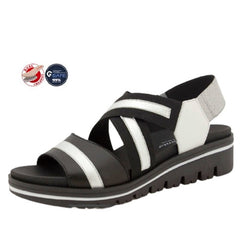 Piesanto Πέδιλο 230789-768H Μαύρο-Ασημί