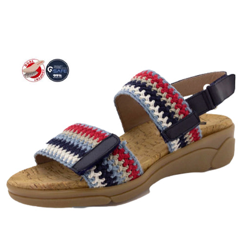 Piesanto Πέδιλο 230797-736H Μπλε-Πολύχρωμο