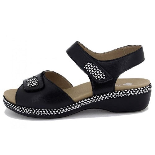 Piesanto Πέδιλο 230802-784i Μαύρο