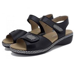 Piesanto Πέδιλο 230802-784i Μαύρο