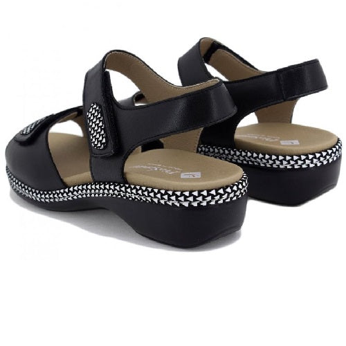 Piesanto Πέδιλο 230802-784i Μαύρο