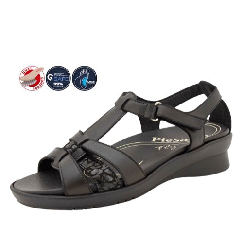 Piesanto Πέδιλο 230897-783H Μαύρο