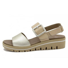 Piesanto Πέδιλο Orion 250773-768H Nude-Χρυσό