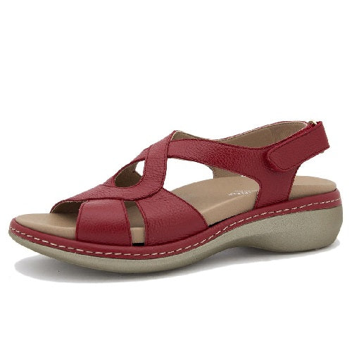 Piesanto Πέδιλο Plexi 250805-782H Κόκκινο