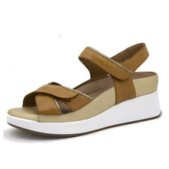 Piesanto Πέδιλο Roxan 250381-795H Ταμπά-Χρυσό